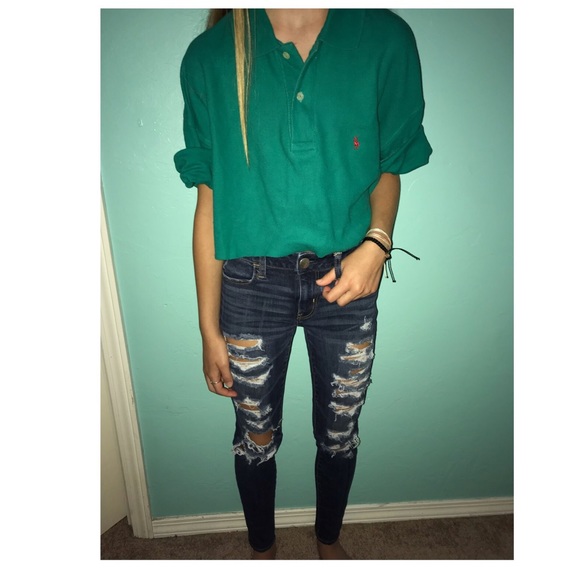 💚 Cropped Polo 💚 - Picture 3 of 7